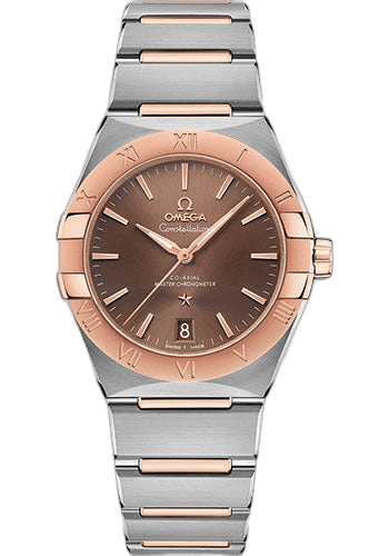 Omega Constellation OMEGA Co-Axial Master Chronometer - 36 mm Steel And Sedna Gold Case - Brown Dial - 131.20.36.20.13.001 36mm & Sedna™ Gold Brown Dial Watch Ref. 131.20.36.20.13.001