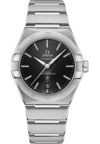 Omega 39mm Constellation OMEGA Co-Axial Master Chronometer - 39 mm Steel Case - Black Dial - 131.10.39.20.01.001 — Ref. 131.10.39.20.01.001