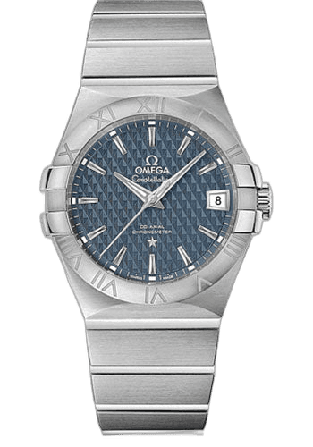 Constellation Co-Axial Watch - 35 mm Steel Case - Blue Dial - 123.10.35.20.03.002 35mm by Omega — 123.10.35.20.03.002