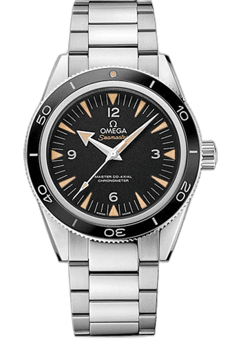 Seamaster 300 Omega Master Co-Axial Watch - 41 mm Brushed And Polished Steel Case - Unidirectional Bezel - Black Dial - 233.30.41.21.01.001 41mm Omega Ref. 233.30.41.21.01.001