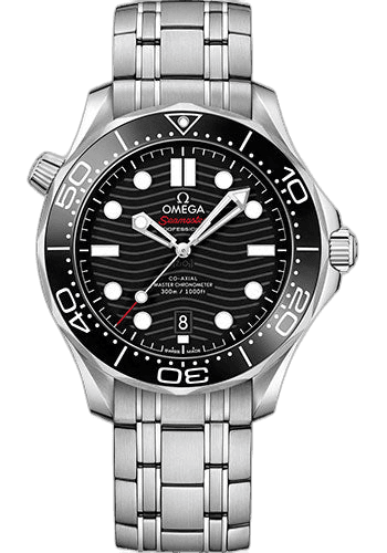 Seamaster Diver 300M Co-Axial Master Chronometer Watch - 42 mm Steel Case - Unidirectional Bezel - Black Ceramic Dial - 210.30.42.20.01.001 42mm · Omega 210.30.42.20.01.001
