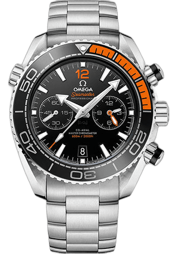 Seamaster Planet Ocean Planet Ocean 600 M Omega Co-axial Master Chronometer Chronograph Watch - 45.5 mm Steel Case - Unidirectional Black Ceramic Bezel - Black Ceramic Dial - 215.30.46.51.01.002 45.5mm · Omega 215.30.46.51.01.002