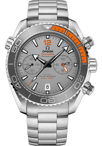 Seamaster Planet Ocean Planet Ocean 600 M Omega Co-axial Master Chronometer Chronograph Watch - 45.5 mm Titanium Case - Unidirectional Grey Silicon Nitride Ceramic Bezel - Grade 5 Titanium Dial - 215.90.46.51.99.001 45.5mm Omega Ref. 215.90.46.51.99.001
