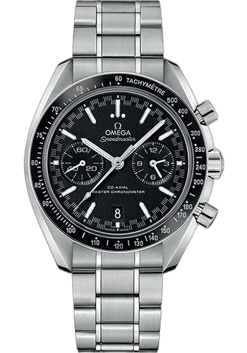 Omega Speedmaster Racing Co-Axial Master Chronograph Watch - 44.25 mm Steel Case - Black Ceramic Bezel - Black Dial - 329.30.44.51.01.001 44.25mm Timepiece [329.30.44.51.01.001