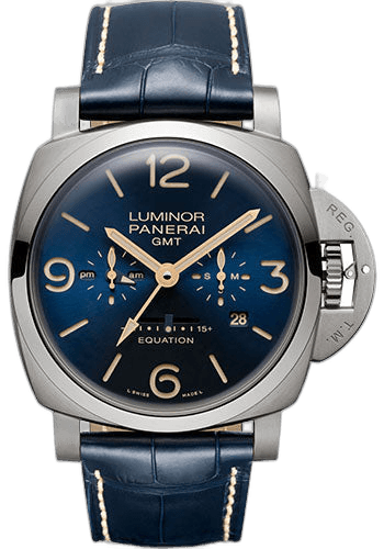 Panerai Luminor Titanium — Blue Dial Equation of Time | Ref. PAM00670