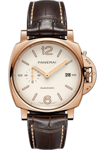Panerai Luminor Due Goldtech — White Dial, 42 mm | Ref. PAM01042