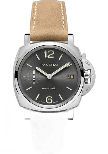 Panerai Luminor Due Steel — Sun-Brushed Anthracite Dial | Ref. PAM00755