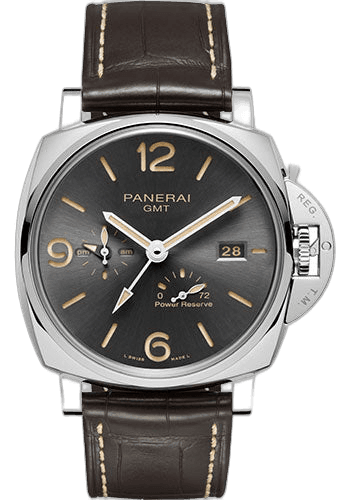 Panerai Luminor Due GMT Power Reserve Steel — Grey Dial | Ref. PAM00944