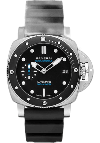 Panerai Luminor Submersible Steel — Black Ceramic Bezel, 42 mm | Ref. PAM00683