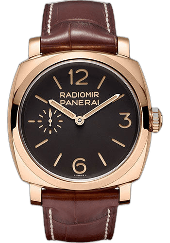 Panerai Radiomir 1940 Rose Gold — Black Dial, Oro Rosso | Ref. PAM00398