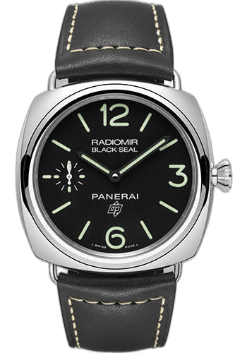 Panerai Radiomir Steel — Black Seal Logo Dial | Ref. PAM00754