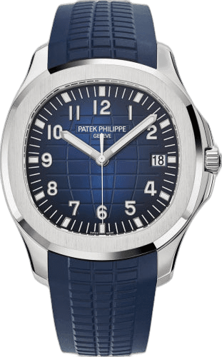 Patek Philippe Aquanaut Jumbo White Gold — Blue Dial | Ref. 5168G-001