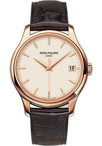 Patek Philippe Calatrava Rose Gold — Ivory Lacquered Dial Calibre 324 SC | Ref. 5227R-001