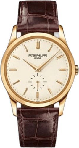 Patek Philippe Calatrava Yellow Gold — Silver Opaline Dial | Ref. 5196J-001