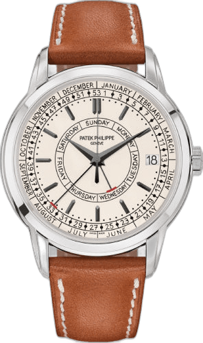 Patek Philippe Calatrava Steel — Silver Opaline Weekly Calendar Dial | Ref. 5212A-001