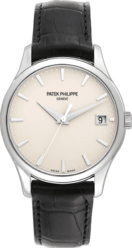 Patek Philippe White Gold — Ivory Dial Serenity, Automatic Winding | Men's