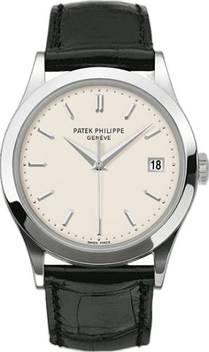 Patek Philippe White Gold — White Dial Purity, Automatic Precision | Men's