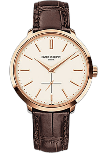 Patek Philippe Calatrava Rose Gold — Silvery Opaline Manual-Wind Dress Watch | Ref. 5123R-001