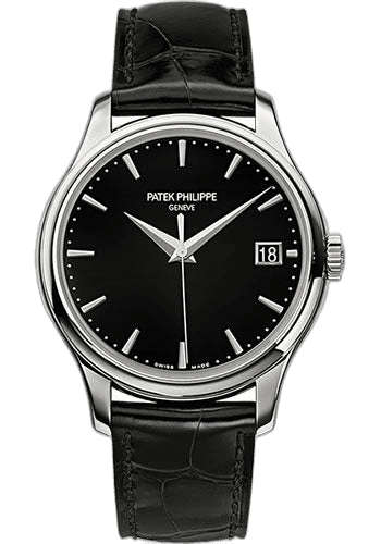 Patek Philippe Calatrava White Gold — Black Lacquer Dial | Ref. 5227G-010