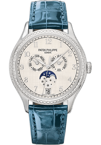 Patek Philippe Complications White Gold — Diamond Set Annual Calendar | Ref. 4947G-010
