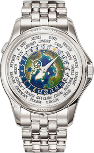 Patek Philippe Complications World Time Platinum — Cloisonné Dial | Ref. 5131/1P-001