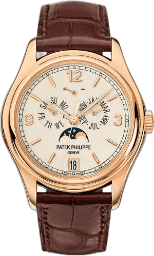 Patek Philippe Complications Rose Gold — Ivory Dial Annual Calendar Moon Phase | Ref. 5146R-001