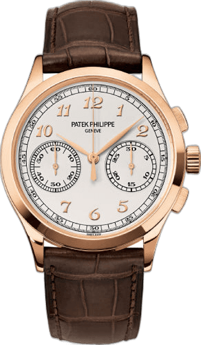 Patek Philippe Complications Rose Gold — Silver Opaline Arabic Chronograph | Ref. 5170R-001