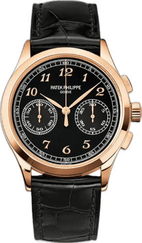 Patek Philippe Rose Gold — Midnight Black Dial, Manual-Wind Mastery | Men's