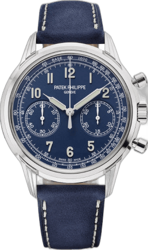 Patek Philippe Complications White Gold — Blue Arabic Chronograph Dial | Ref. 5172G-001