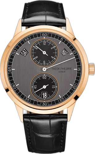 Patek Philippe Complications Rose Gold — Graphite Ebony Annual Calendar Regulator | Ref. 5235/50R-001