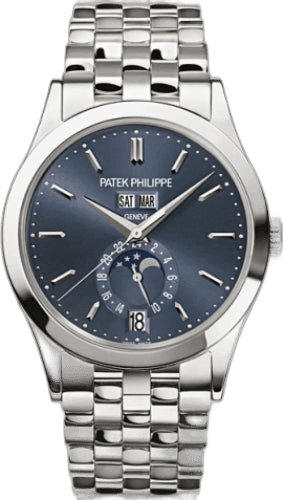 Patek Philippe Complications White Gold — Blue Annual Calendar | Ref. 5396/1G-001