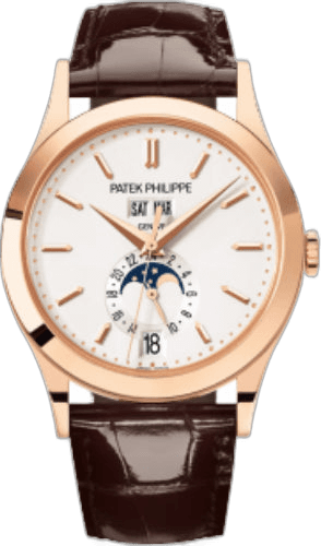 Patek Philippe Complications Annual Calendar Rose Gold — Silver Opaline Dial | Ref. 5396R-011