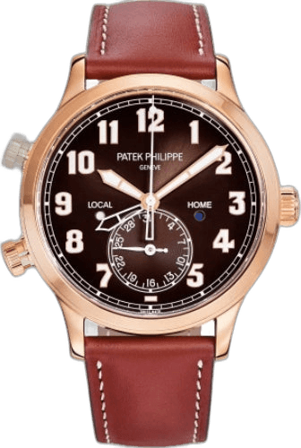 Patek Philippe Complications Rose Gold — Brown Dial Ladies Travel Time | Ref. 7234R-001