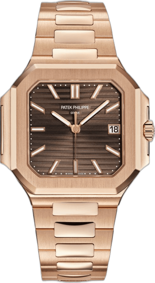 Patek Philippe Cubitus Rose Gold — Brown Dial 40mm | Ref. 7128/1R-001