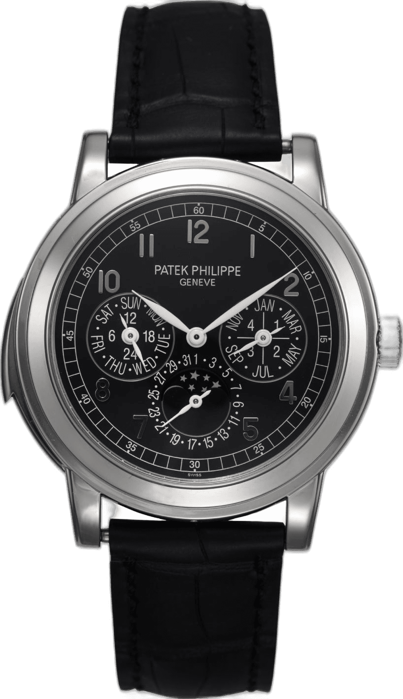 Patek Philippe Grand Complications Platinum — Black Arabic Dial | Ref. 5074P-001
