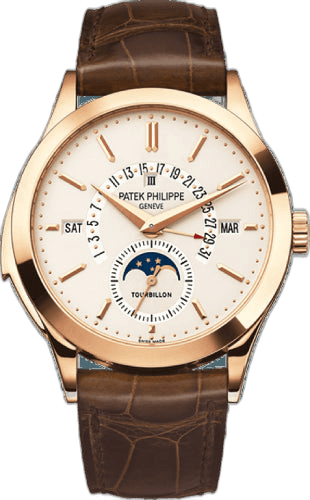 Patek Philippe Grand Complications Rose Gold — Perpetual Calendar Silver Opaline Dial | Ref. 5216R-001