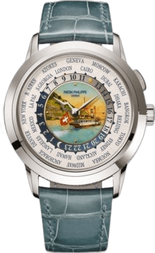 Patek Philippe Grand Complications White Gold — Minute Repeater World Time Enamel Dial | Ref. 5531G-001