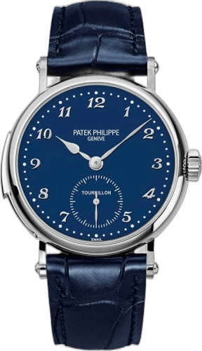 Patek Philippe Grand Complications White Gold — Blue Enamel Arabic Dial | Ref. 5539G-010