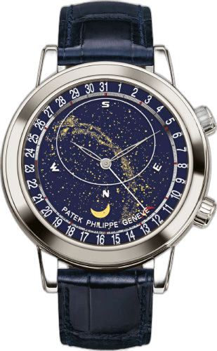Patek Philippe Grand Complications Platinum — Celestial Sky Chart Blue Dial | Ref. 6102P-001