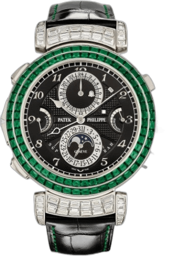 Patek Philippe Grand Complications White Gold — Gem-Set Grandmaster Chime | Ref. 6300/403G-001