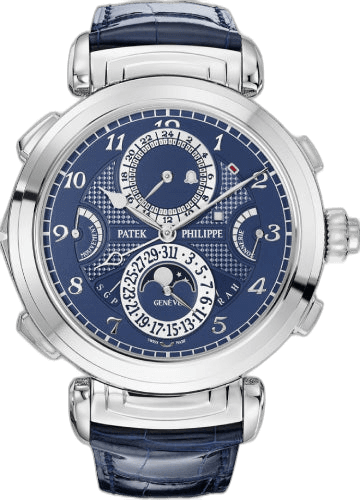Patek Philippe Grand Complications White Gold Grandmaster Chime — Blue Dial | Ref. 6300G-010