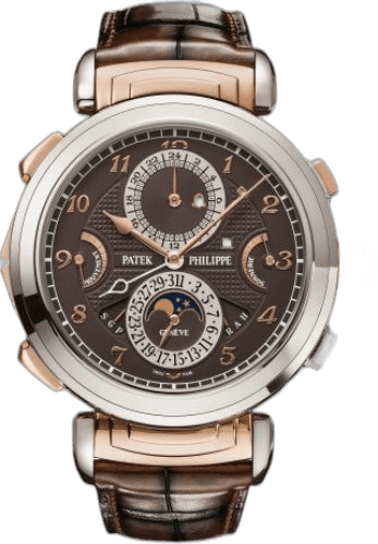 Patek Philippe White Gold — Tobacco Brown Dial, Manual-Wind Craft | Men's
