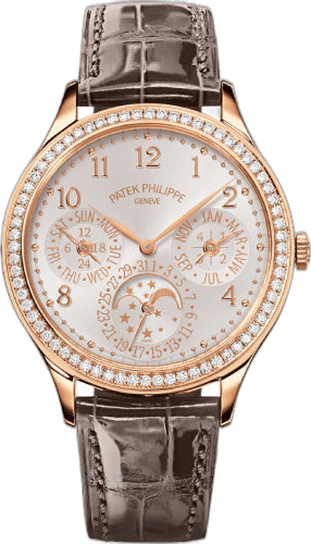 Patek Philippe Grand Complications Ladies First Perpetual Calendar Rose Gold — Silver Opaline Dial | Ref. 7140R-001