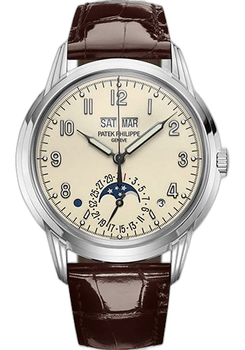 Patek Philippe Grand Complications White Gold — Lacquered Cream Perpetual Calendar | Ref. 5320G-001