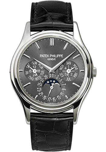 Patek Philippe Grand Complications Platinum — Perpetual Calendar & Moon Phase | Ref. 5140P-017