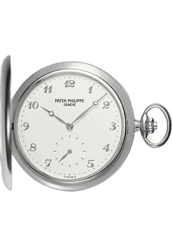 Patek Philippe Men's Hunter Pocket White Gold — White Dial | Ref. 980G-010