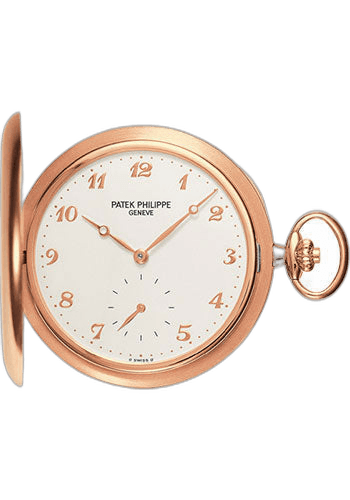 Patek Philippe Men's Hunter Pocket Rose Gold — White Dial Manual Wind | Ref. PP-HUNTER-01