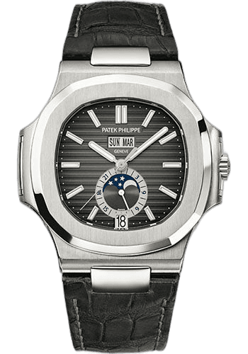 Patek Philippe Nautilus Steel — Blue Annual Calendar | Ref. 5726A-001