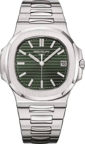 Patek Philippe Nautilus Steel — Green Dial Date | Ref. 5711/1A-014