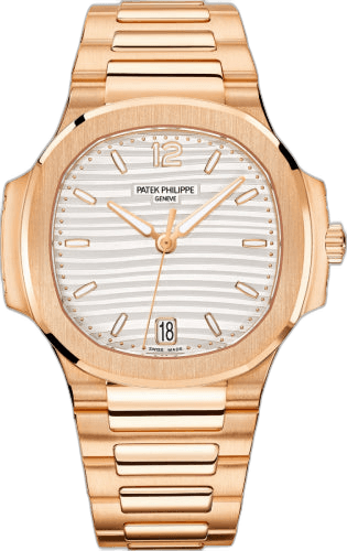 Patek Philippe Nautilus Rose Gold — Silver Opaline Dial | Ref. 7118/1R-001